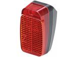 Fahrradbeleuchtung PROPHETE "E-Bike LED-Rücklicht, (6-48 V), Light-ON Funktion", schwarz, Fahrradlampen
