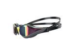 Speedo Unisex Volwassen Fastskin Pure Focus Mirrored Zwembril (Zwart/Goud)