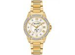 Bulova Marine Star Damen Gold Uhr 98R235