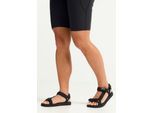 Sandale JACK WOLFSKIN "TAIGA SANDAL W", Damen, Gr. 42, schwarz, Synthetik, Schuhe Sandale, Sommerschuhe, Outdoorsandale