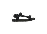 Sandale JACK WOLFSKIN "TAIGA SANDAL M", Herren, Gr. 43, schwarz, Synthetik, Schuhe Sandale, Sommerschuhe, Outdoorsandale