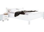 Bett PRIESS "Husum Schlafzimmer Jugendzimmer Rahmenbett", weiß, B:150cm H:85cm L:208cm, Betten, Bett, Komforthöhe, hochwertige Premium Qualität, für Motorrahmen geeignet