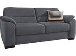 3-Sitzer SIT & MORE "Montego, B: 198 cm", grau (dunkelgrau), B:196cm H:88cm T:90cm, Struktur (100% Polyester);Luxus-Microfaser ALTARA NUBUCK (100% Polyester);Luxus-Microfaser (90% Polyester, 10% Polyamid), Sofas, 3-Sitzer, mit Federkern