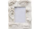 Bilderrahmen KARE DESIGN "Body Parts 10x15cm", weiß, B:20cm H:25cm T:4cm, Papier, Polyresin, Bilderrahmen, Bilderrahmen