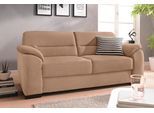3-Sitzer SIT & MORE "Montego, B: 198 cm", braun (schoko), B:196cm H:88cm T:90cm, Struktur (100% Polyester);Luxus-Microfaser ALTARA NUBUCK (100% Polyester);Luxus-Microfaser (90% Polyester, 10% Polyamid), Sofas, 3-Sitzer, mit Federkern