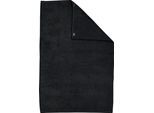 Duschtuch DONE. "Deluxe Prime", schwarz, B:100cm L:150cm, Zwirnfrottee, Obermaterial: 100% Baumwolle, Handtücher, Duschtuch, Uni-Farben, aus hochwertigem Zwirnfrottier, mit Ziernaht