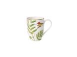 Becher VILLEROY & BOCH "Kaffeebecher Amazonia Anmut 350 ml bunt", bunt, Porzellan, Trinkgefäße, Becher