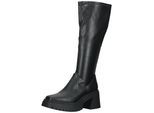 Stiefel STEVE MADDEN "STEVE MADDEN Stiefel Lederimitat", Damen, Gr. 41, schwarz, Lederimitat, Schuhe Stiefel