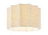 Novel Deckenleuchte, Natur, Metall, Kunststoff, Textil, Abstraktes,Abstraktes, 30 cm, RoHS, CE, Textilschirm, Lampen & Leuchten, Innenbeleuchtung, Deckenleuchten