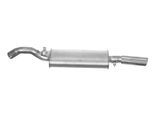 IMASAF Endschalldämpfer 725407 hinten für Audi