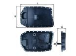 KNECHT Ölwanne, Automatikgetriebe hx154 für BMW