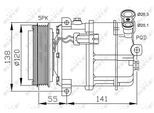 NRF Kompressor, Klimaanlage 32313 für Opel Vaughall Fiat