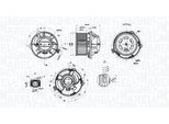 MAGNETI MARELLI Innenraumgebläse 069412389010 für Citroën/Peugeot