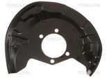 TRISCAN Spritzblech, Bremsscheibe 812514202 Hinterachse rechts für RENAULT