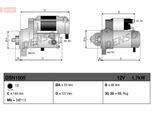 DENSO Starter dsn1500 für TOYOTA