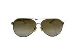 Tom Ford Aviator zonnebril in ivoorkleurig acetaat