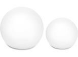 LED Solarleuchte OTTO HOME "Ollira, LED-Solar Kugelleuchten Ø 30 cm + Ø 40 cm", weiß, 2 Stk., Leuchten, mit Erdspießen