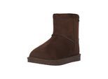 Stiefel ZIGZAG "Dax", Mädchen, Gr. 28, braun (dunkelbraun), Kunstfaser, Synthetik, Schuhe Stiefel, mit kuschelig warmem Innenfutter