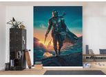 Fototapete KOMAR "Digitaldruck Vlies - The Mandalorian Gunslingers - Größe 200 x 250 cm", bunt, Rollen: 1, Vlies, Tapeten, Kinderzimmer