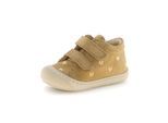Lauflernschuh NATURINO "COCOON VL", Jungen, Gr. 24, natur, Veloursleder, bestickt, Schuhe Lauflernschuh, Babyschuh, Klettschuh, Größenschablone zum Download