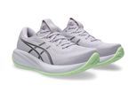 Laufschuh ASICS "GEL-CUMULUS 28", Damen, Gr. 39, dahlia, illuminate gelb, Synthetik, Schuhe Laufschuh, sportlicher Stil, leicht profiliertes Laufsohlenprofil, Schnürung