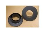 Bertrams Pelletino Rosette 10ROES100-150G 100 weit/150, gussgrau, mit Erweiterung