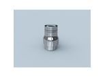 Bertrams Polyline LAS Rohr 42RLL-A110 DN 110/160, mit Zuluft außen, Edelstahl