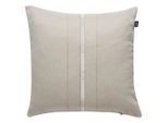 Joop! Kissenbezug Ribbon, Creme, Champagner, Beige, Textil, Schriftzug, 40x40 cm, hochwertige Qualität, Wohntextilien, Bezüge, Kissenbezüge
