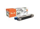Peach O4709 Toner bk ersetzt OKI 47095704 für z.B. OKI C 834 DN, OKI C 834, OKI C 824 dn, OKI C 824 n, OKI C 824, OKI C 834 dnw, OKI C 834 nw (wiederaufbereitet)
