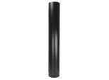 Bertrams ST-Pu Rauchrohr 08RL1000-120L 1000 mm, Ø 120 mm, pulverbeschichtet, schwarz