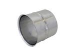 Bertrams VLE-Plus Wandfutter 19WFD110M Ø 110 x 0,6 mm, doppelt, Edelstahl 1.4301