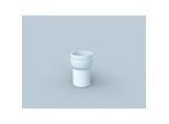 Bertrams Polyline EW Anschlussstück 40ASF110 DN 110, starr auf Flexrohr
