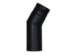 Bertrams Pelletino Bogen 10SB30-100S 30°, ohne Reinigungsöffnung, 100 x 0,6 mm, schwarz
