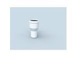Bertrams Polyline EW Kesselanschluss 40KA125-110 DN 110, Einsteckende Muffe 125-110