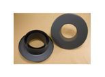 Bertrams Pelletino Rosette 10ROES80-130S 80 weit/130, schwarz, mit Erweiterung