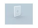 Bertrams Polyline EW Lüftungsgitter 40LG160 DN 160, für Hinterlüftung