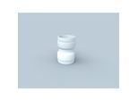 Bertrams Polyline EW Anschlussstück 40AFF80 DN 80, Flexrohr auf Flexrohr