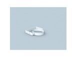 Bertrams Polyline LAS Wandbefestigung 41WB50-80 DN 80/125, starr 50 mm Wandabstand, weiß