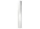 Bertrams ALU-Pu Abgasrohr 04RL1000-90 1000 mm, Ø 90 mm, weiß-pulverbeschichtet