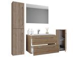 Badezimmer Badinos Sonoma Eiche 5-tlg