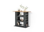 BARTISCH Regusa Goldkraft Eiche/Anthrazit 110 x 65 cm
