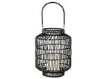 LED-Laterne Calista Schwarz