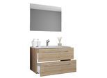 Badezimmer Badinos 3-tlg. Sonoma Eiche