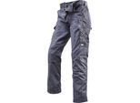 Arbeitsbundhose UNCLE SAM "Bund", Herren, Gr. 54, EURO, grau (anthrazit, schwarz), Obermaterial: 65% Polyester PES. 35% Baumwolle CO., Hosen