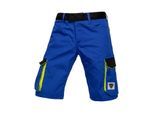 Arbeitsbundhose SHIELD PROTECT "Protect KONTUR Cargo-Shorts", Gr. 52, EURO, blau, Obermaterial: 65% Polyester PES. 35% Baumwolle CO., Hosen