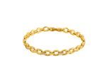 Luxenter Armband aus funkelnden Zirkonia-Steinen, veredelt mit 18 Karat Gelbgold – Yaris