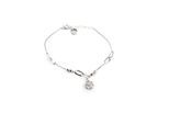 Luxenter Rhodium plattierter Brillant Zirkonia Armband - Wilya
