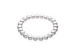 Luxenter Armband mit weißer Perle, 18 Karat Gold-Finish – Anrae