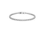 Luxenter-Armband in Brilliant Metal Alloy und Zirconia-Rhodium-Finish – Newyn