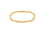 Luxenter Armband aus Zirkonia mit 18 Karat Gelbgold-Finish – Dordel